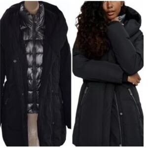 Noize Ariana Parka Jacket In Black Size 1X